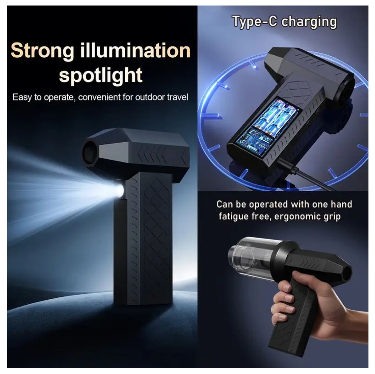 Miniatura 2 de Sopladora Aspiradora Accesorios estuche